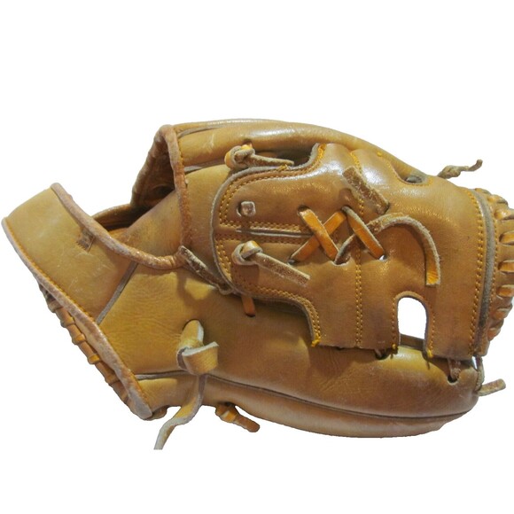 Vintage Gold Medal Products 150 10" RHT Leather Youth Baseball Glove Pro Model - Picture 3 of 4